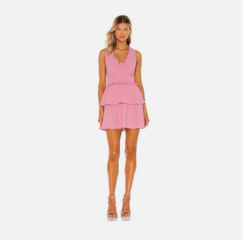 Amanda Uprichard Pink Moneta Dress